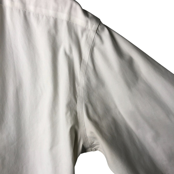 Brooks Brothers Est.1818 Classic Long Sleeve Button-Down Shirt, Men's Size L Supima Cotton white type Vintage Second Hand