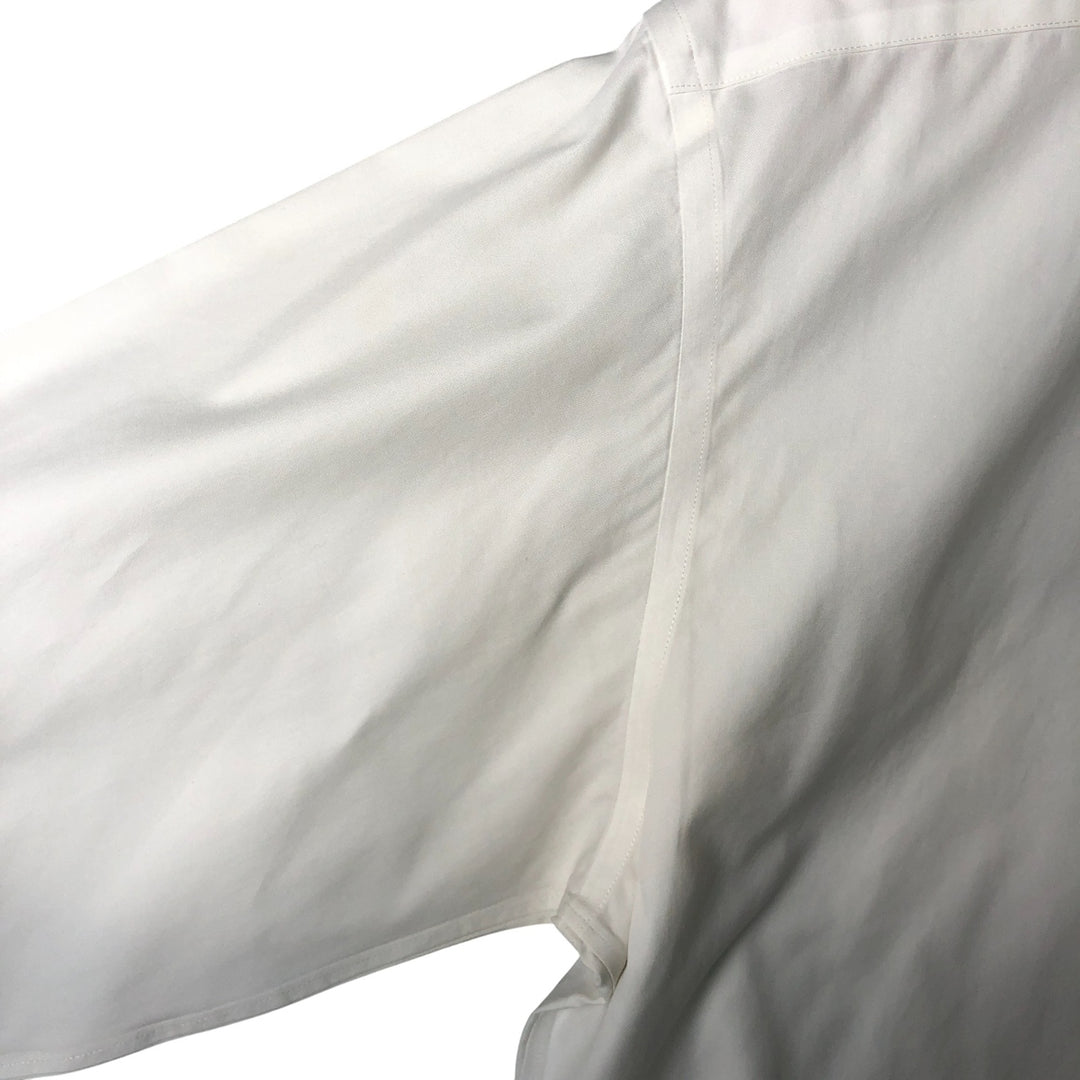 Brooks Brothers Est.1818 Classic Long Sleeve Button-Down Shirt, Men's Size L Supima Cotton white type Vintage Second Hand