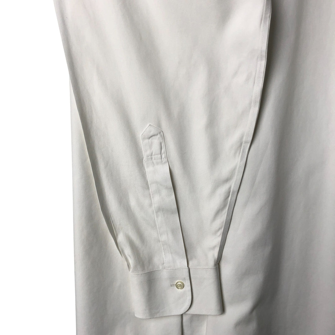 Brooks Brothers Est.1818 Classic Long Sleeve Button-Down Shirt, Men's Size L Supima Cotton white type Vintage Second Hand
