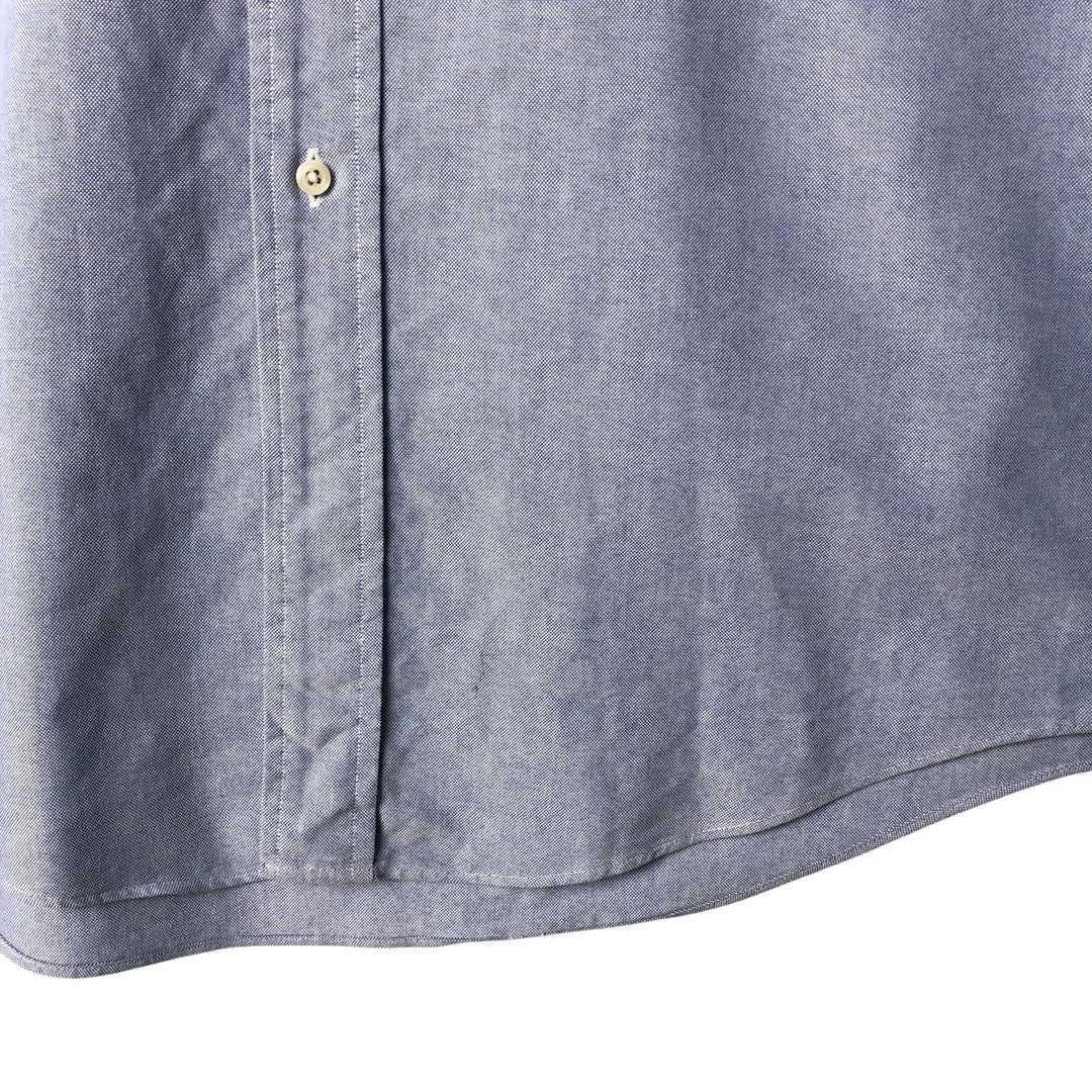 Brooks Brothers BROOKS BASICS Long Sleeve Button-Down Shirt, Men's Size XL cotton Blue type light blue Vintage Second Hand