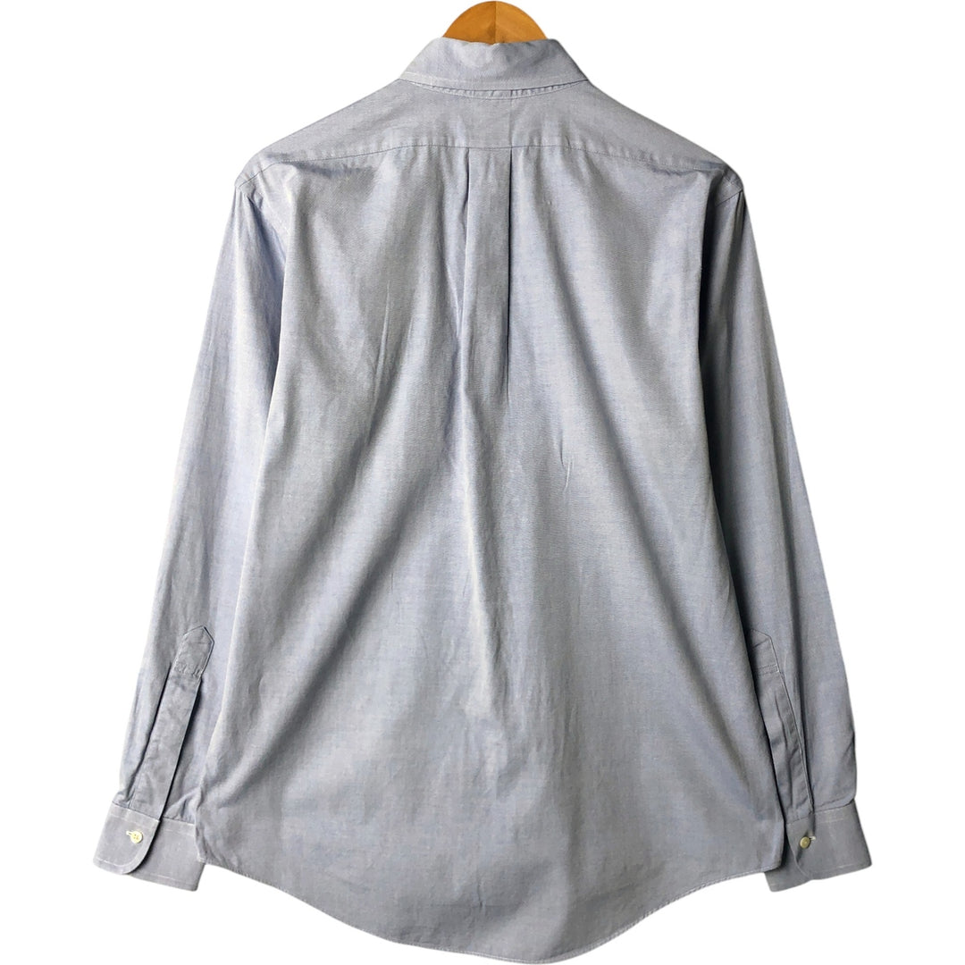 Brooks Brothers Est.1818 Long Sleeve Button-Down Shirt, Men's Size L Supima Cotton Blue type light blue Vintage Second Hand