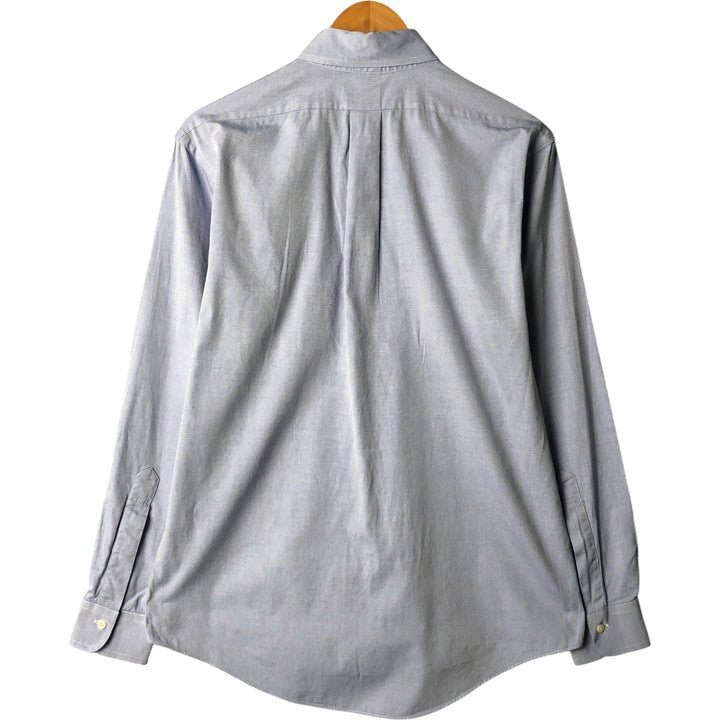 Brooks Brothers Est.1818 Long Sleeve Button-Down Shirt, Men's Size L Supima Cotton Blue type light blue Vintage Second Hand