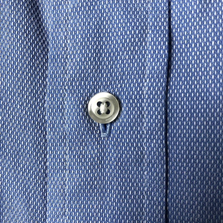 Brooks Brothers Est.1818 Wide Collar Long Sleeve Cotton Shirt Men's XL cotton Blue type light blue Vintage Second Hand