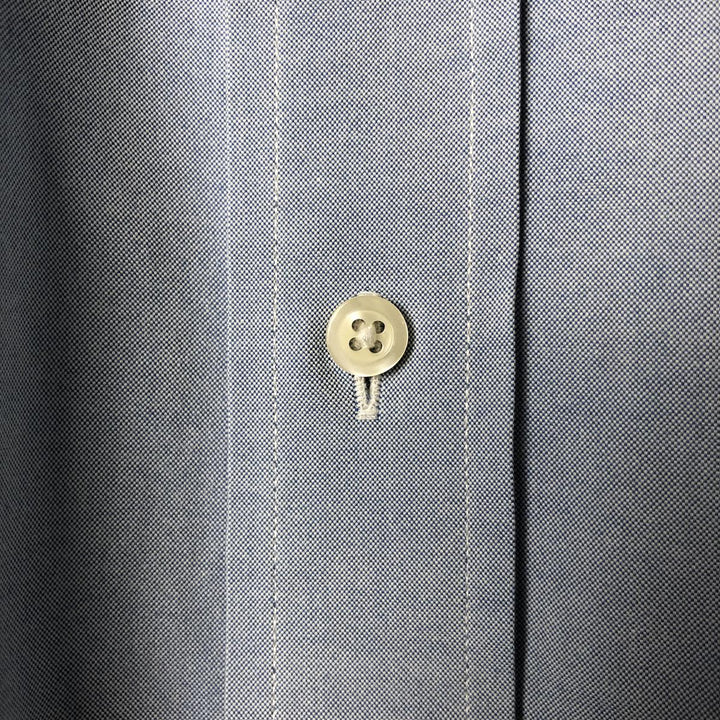 Brooks Brothers Est.1818 Long Sleeve Cotton Shirt, Men's Size L Supima Cotton Blue type light blue Vintage Second Hand