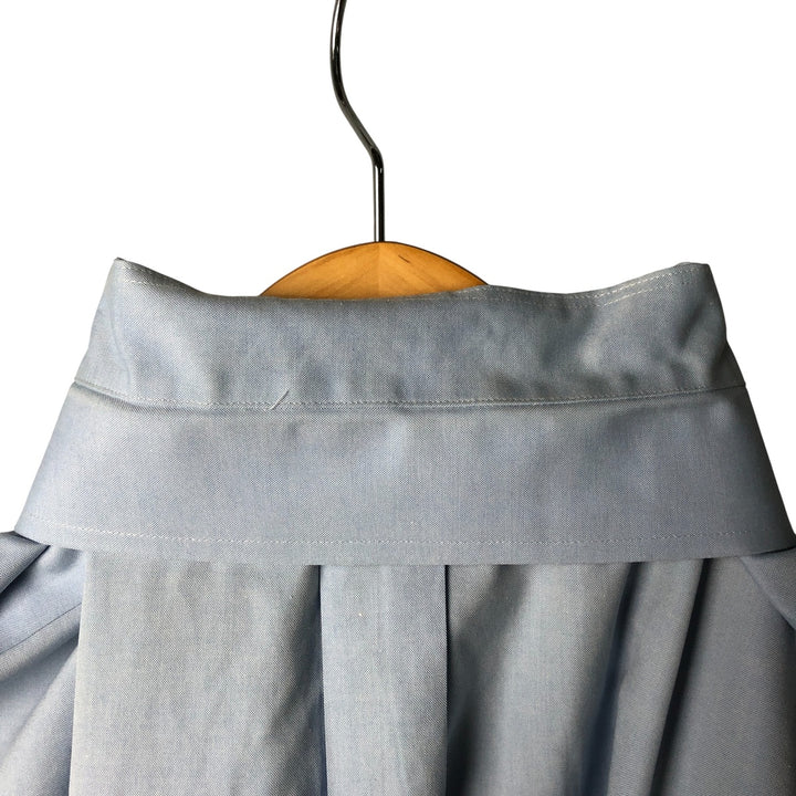 Brooks Brothers Est.1818 Wide Collar Long Sleeve Cotton Shirt Men's Size L Supima Cotton Blue type light blue Vintage Second Hand