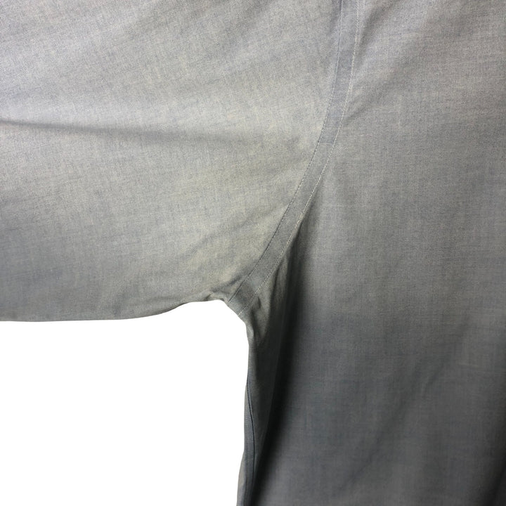 Brooks Brothers long sleeve button down shirt, men's size L cotton Blue type light blue Vintage Second Hand