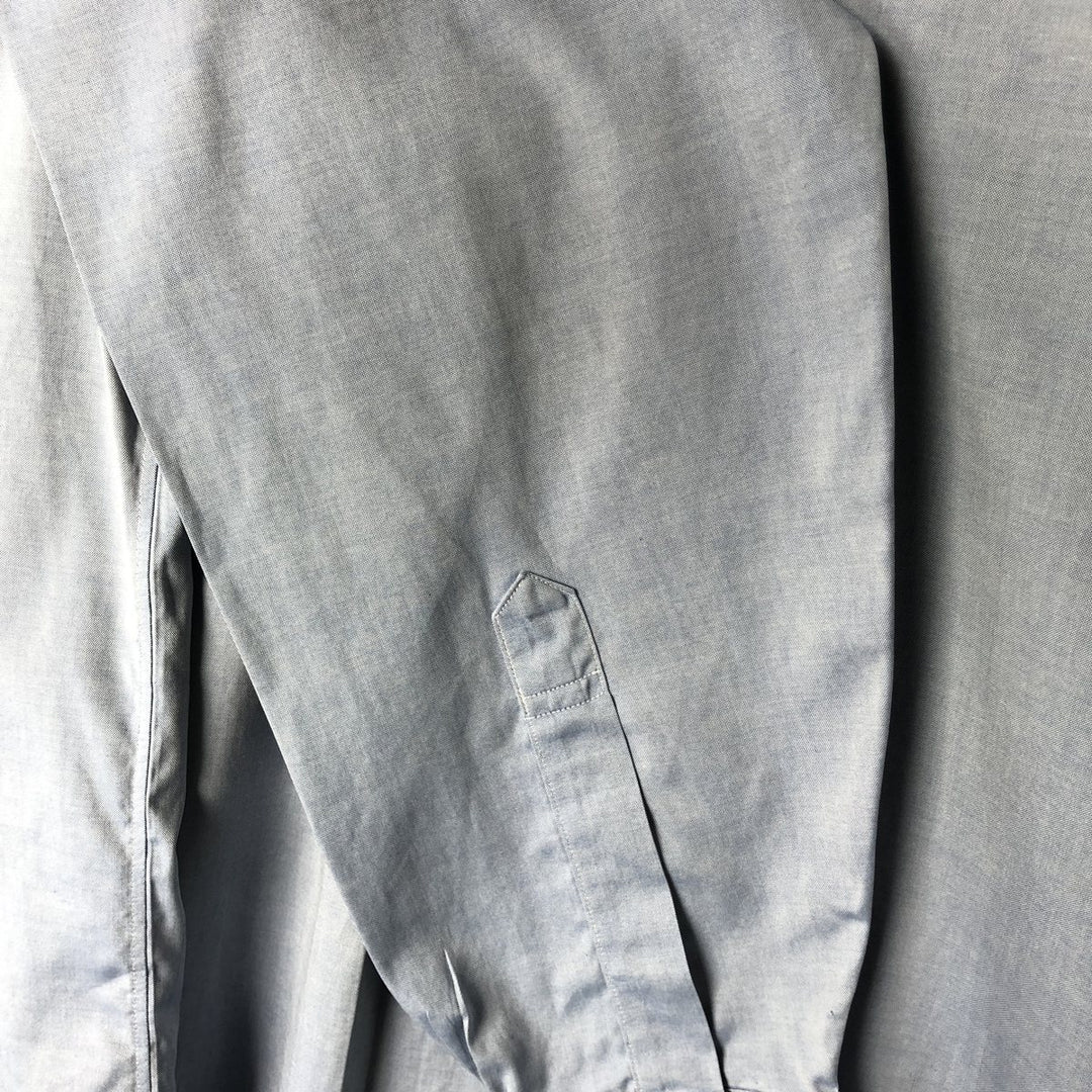 Brooks Brothers long sleeve button down shirt, men's size L cotton Blue type light blue Vintage Second Hand