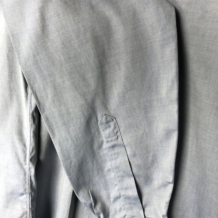 Brooks Brothers long sleeve button down shirt, men's size L cotton Blue type light blue Vintage Second Hand