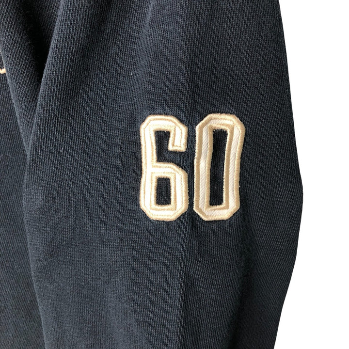 Reebok NFL LAS VEGAS RAIDERS Las Vegas Raiders Long Sleeve Rugby Shirt, Men's Size L cotton black type Vintage Second Hand