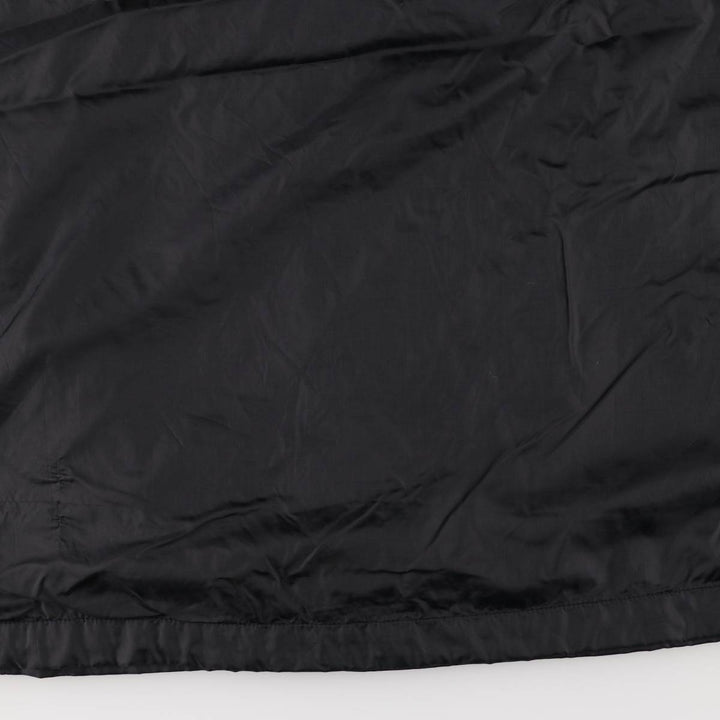 Vintage 90'S Nike Coach Jacket with Back Logo, Size L, Men's Nylon black type Vintage Second Hand