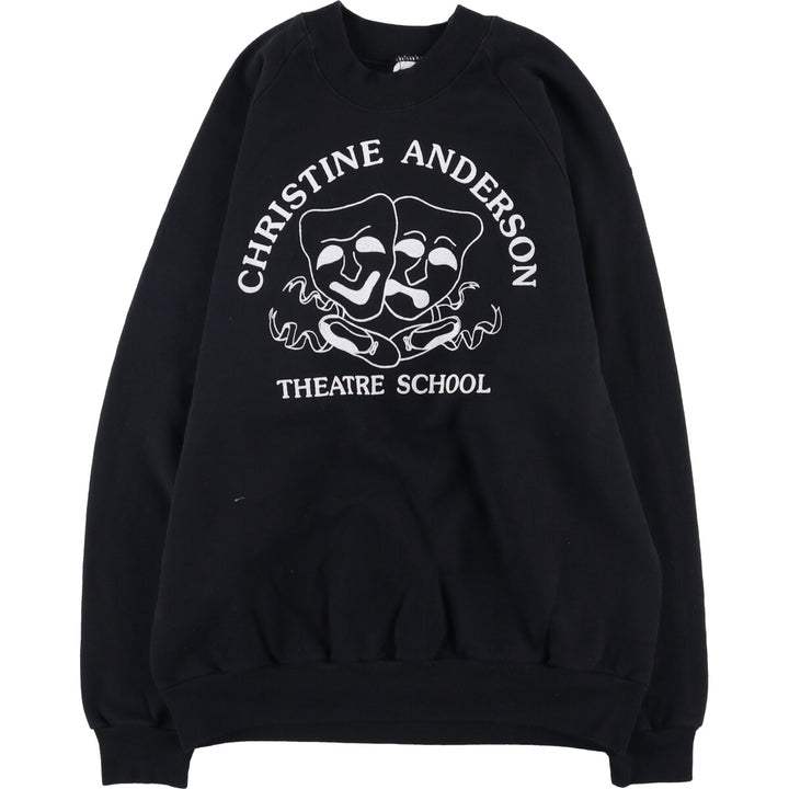 Vintage 90'S SCREEN STARS printed sweatshirt, size M, men's cotton black type Vintage Second Hand