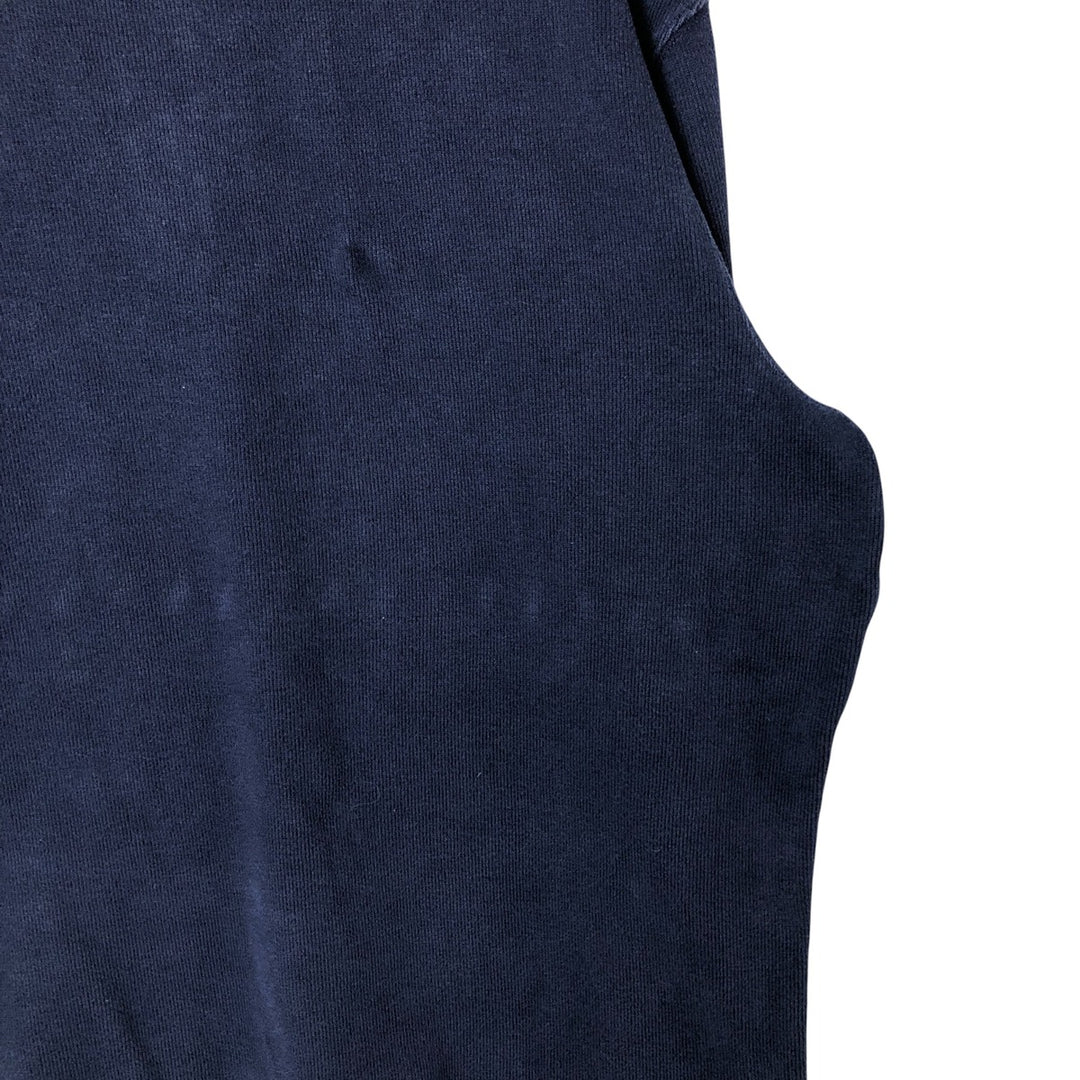 Ralph Lauren POLO by Ralph Lauren Half-Zip Sweatshirt, Men's Size L cotton navy blue type Vintage Second Hand