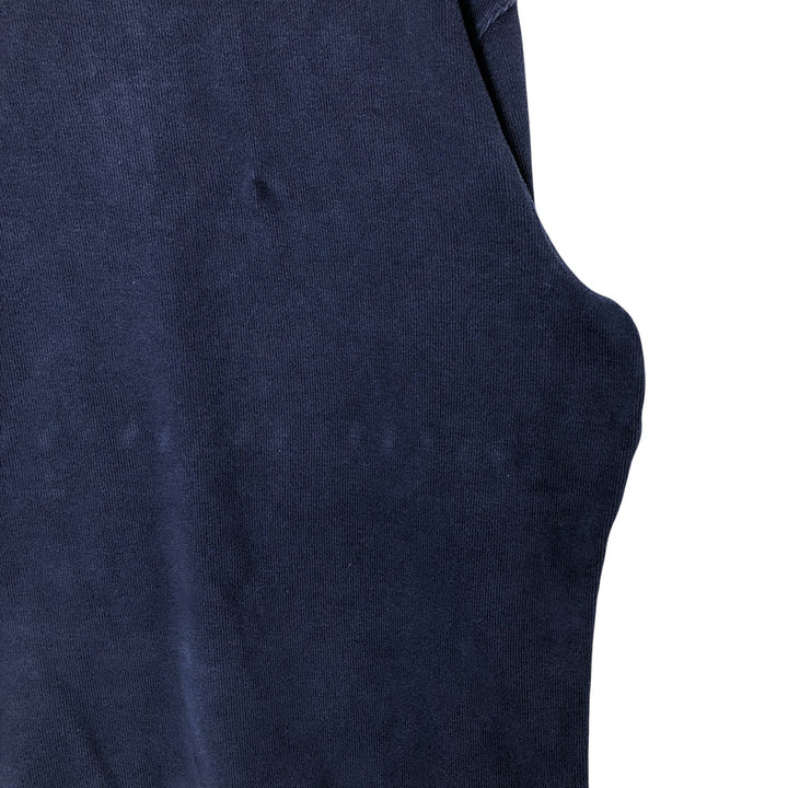 Ralph Lauren POLO by Ralph Lauren Half-Zip Sweatshirt, Men's Size L cotton navy blue type Vintage Second Hand