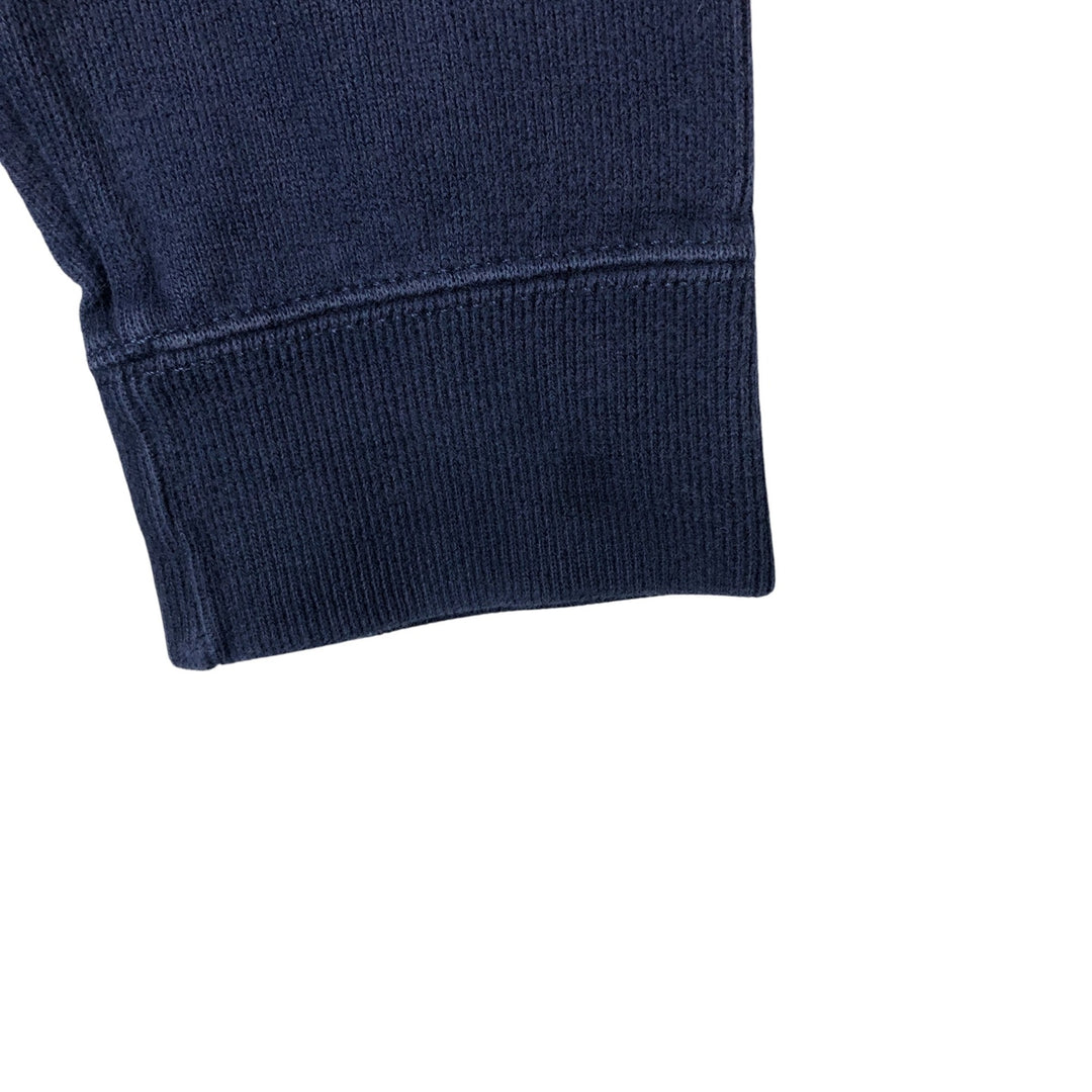 Ralph Lauren POLO by Ralph Lauren Half-Zip Sweatshirt, Men's Size L cotton navy blue type Vintage Second Hand
