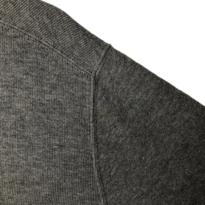 Ralph Lauren POLO by Ralph Lauren Half-Zip Sweatshirt, Men's XL cotton gray type Vintage Second Hand