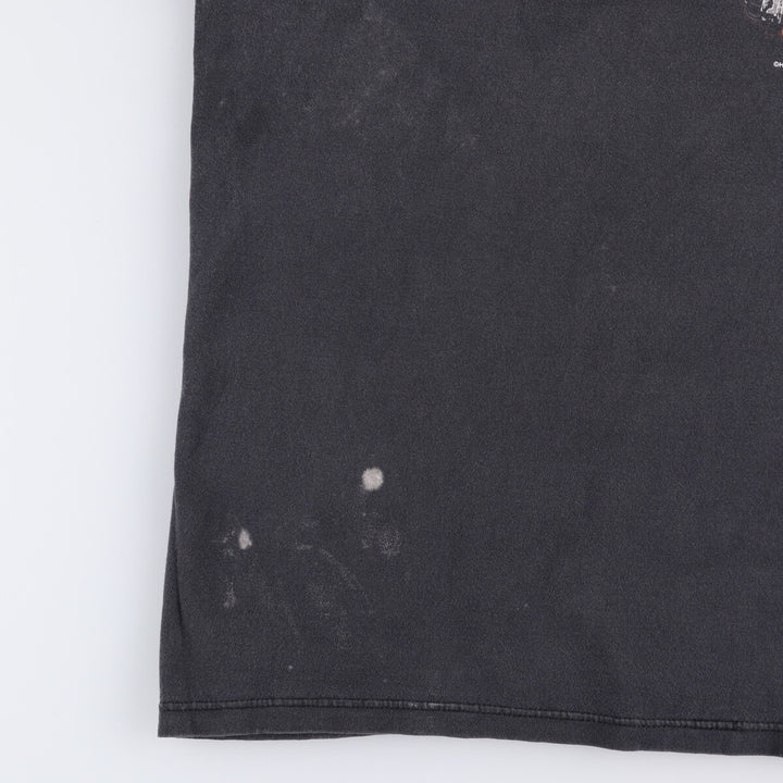Vintage 90'S Harley-Davidson Motorcycle T-Shirt, Made in Canada, Men's Size Large cotton black type Vintage Second Hand