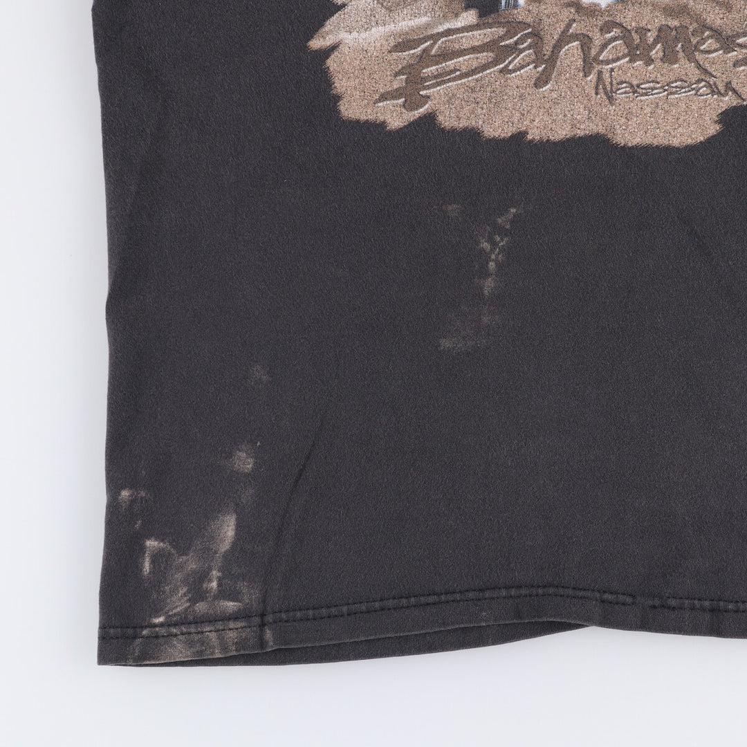 90'S Harley-Davidson Motorcycle Bike T-shirt Made in USA Men's M Vintage cotton black type Vintage Second Hand