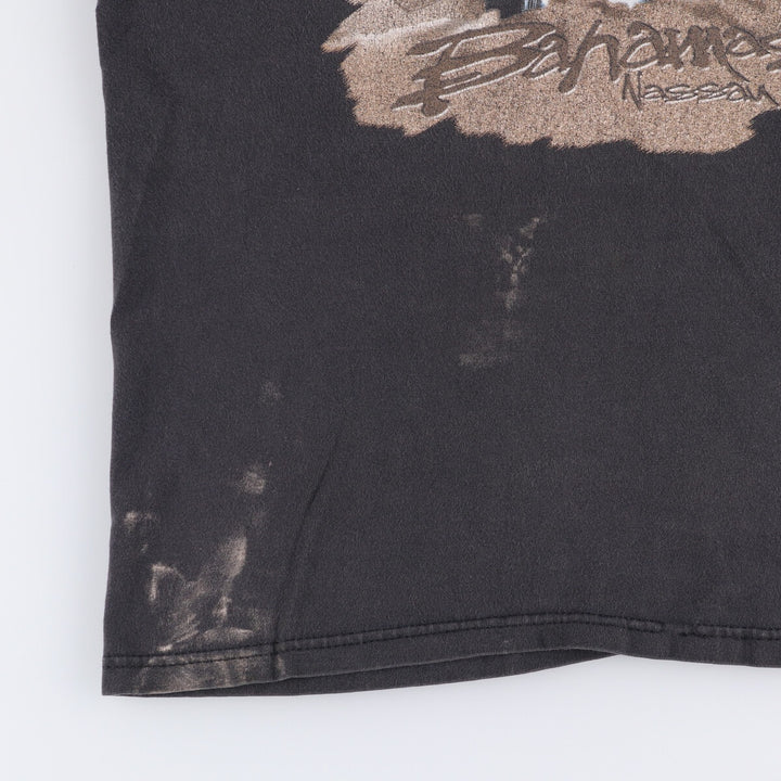 90'S Harley-Davidson Motorcycle Bike T-shirt Made in USA Men's M Vintage cotton black type Vintage Second Hand