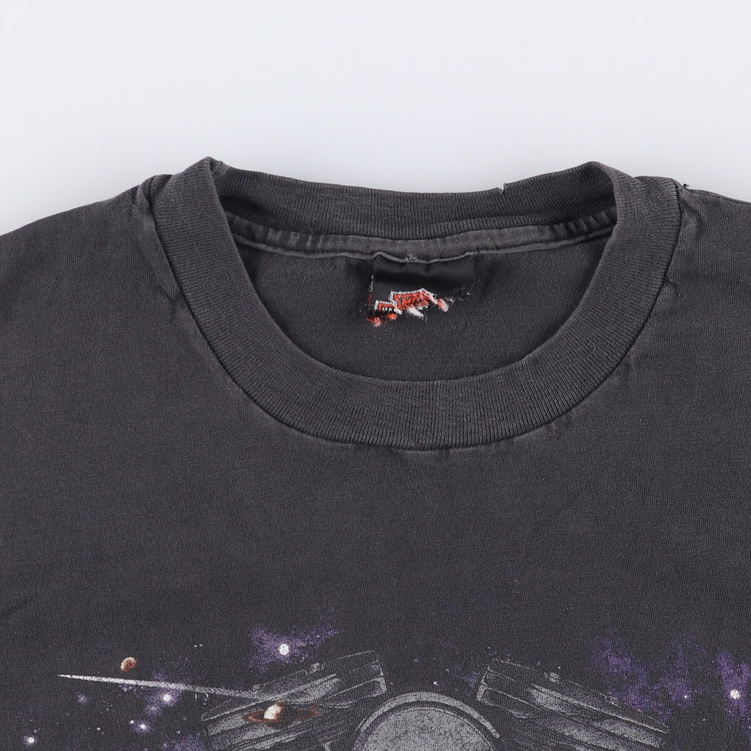90'S Harley-Davidson Motorcycle Bike T-shirt, Men's, Medium, Vintage unclear black type Vintage Second Hand