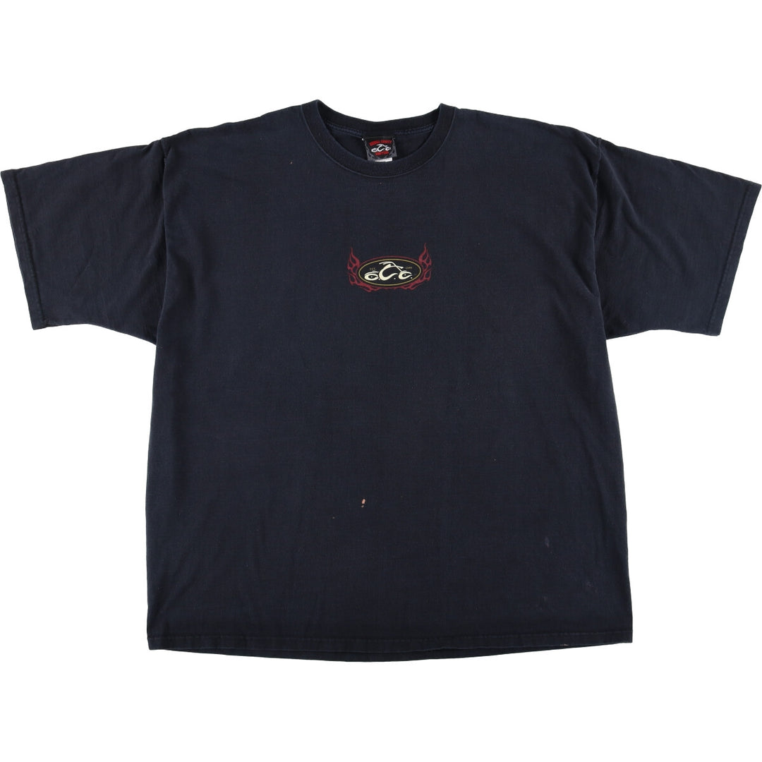 OCO Orange County Choppers Motorcycle T-Shirt (Men's, XXXL) cotton black type Vintage Second Hand