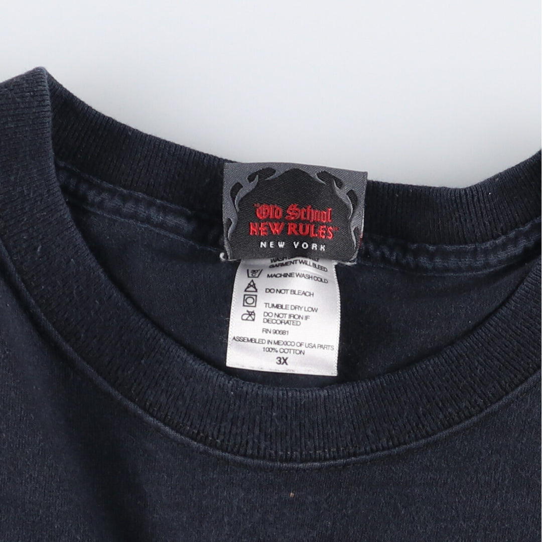 OCO Orange County Choppers Motorcycle T-Shirt (Men's, XXXL) cotton black type Vintage Second Hand