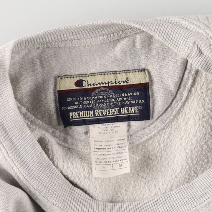 2000'S Champion Premium Reverse Weave Express Scripts Advertising Sweatshirt cotton gray type Vintage Second Hand