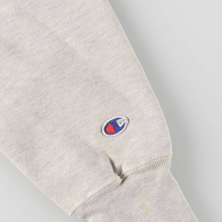 2000'S Champion Premium Reverse Weave Express Scripts Advertising Sweatshirt cotton gray type Vintage Second Hand