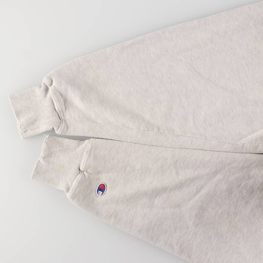 2000'S Champion Premium Reverse Weave Express Scripts Advertising Sweatshirt cotton gray type Vintage Second Hand