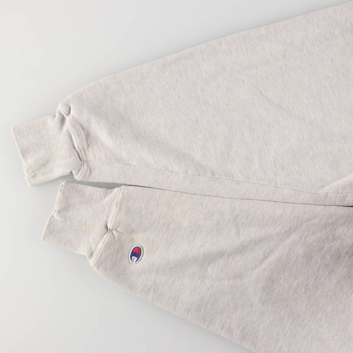 2000'S Champion Premium Reverse Weave Express Scripts Advertising Sweatshirt cotton gray type Vintage Second Hand