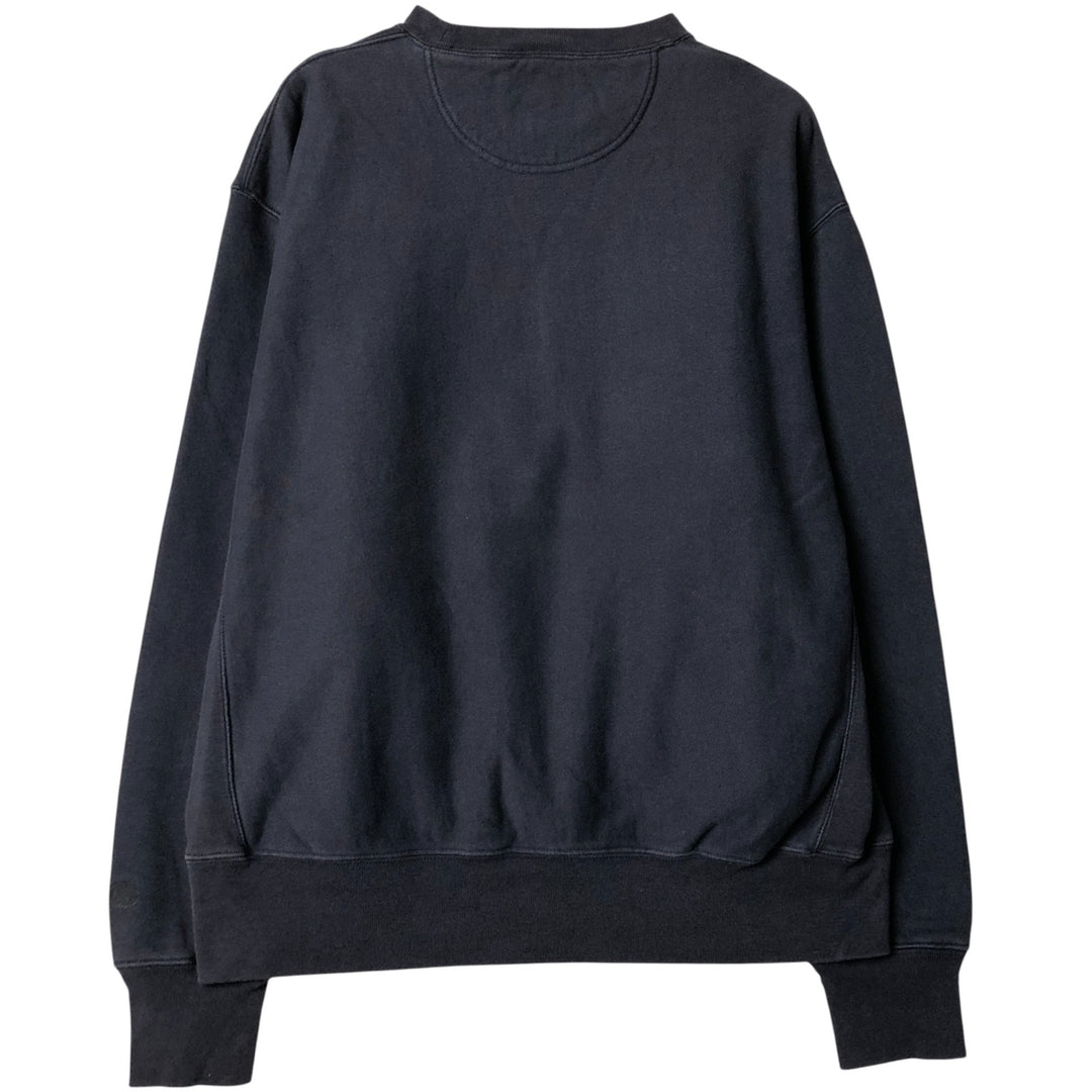 2000'S Champion Original Reverse Weave Sweatshirt, Men's Size L cotton navy blue type Vintage Second Hand