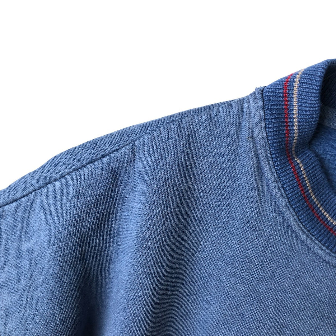 TIMBERJACK sweatshirt, men's size L acrylic blue type Vintage Second Hand