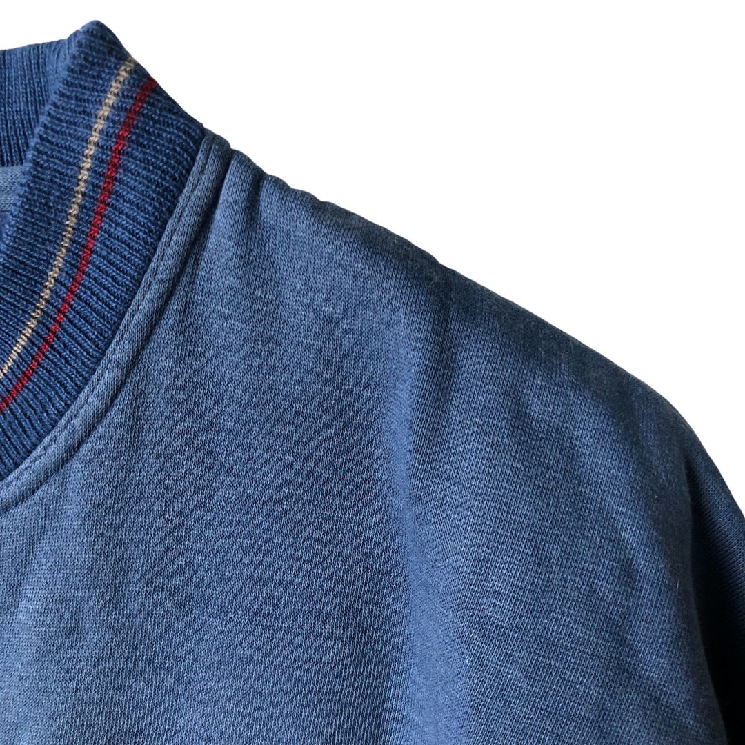 TIMBERJACK sweatshirt, men's size L acrylic blue type Vintage Second Hand