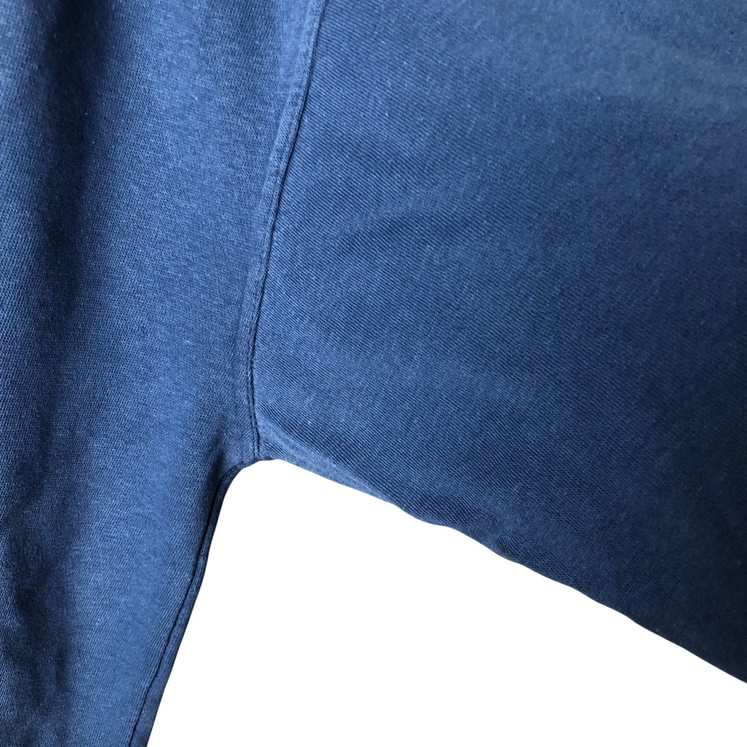 TIMBERJACK sweatshirt, men's size L acrylic blue type Vintage Second Hand