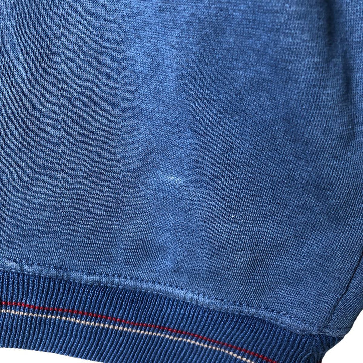 TIMBERJACK sweatshirt, men's size L acrylic blue type Vintage Second Hand