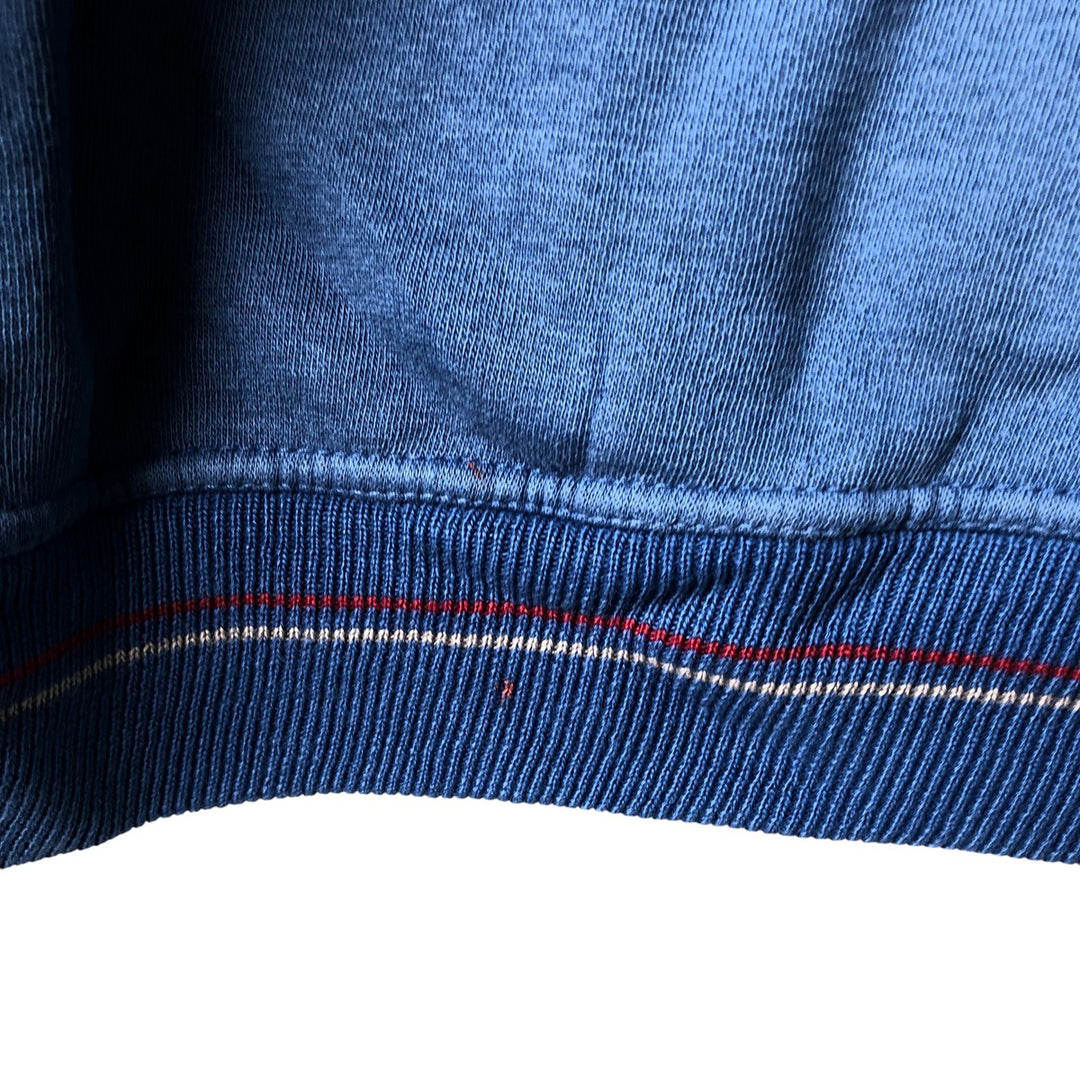 TIMBERJACK sweatshirt, men's size L acrylic blue type Vintage Second Hand