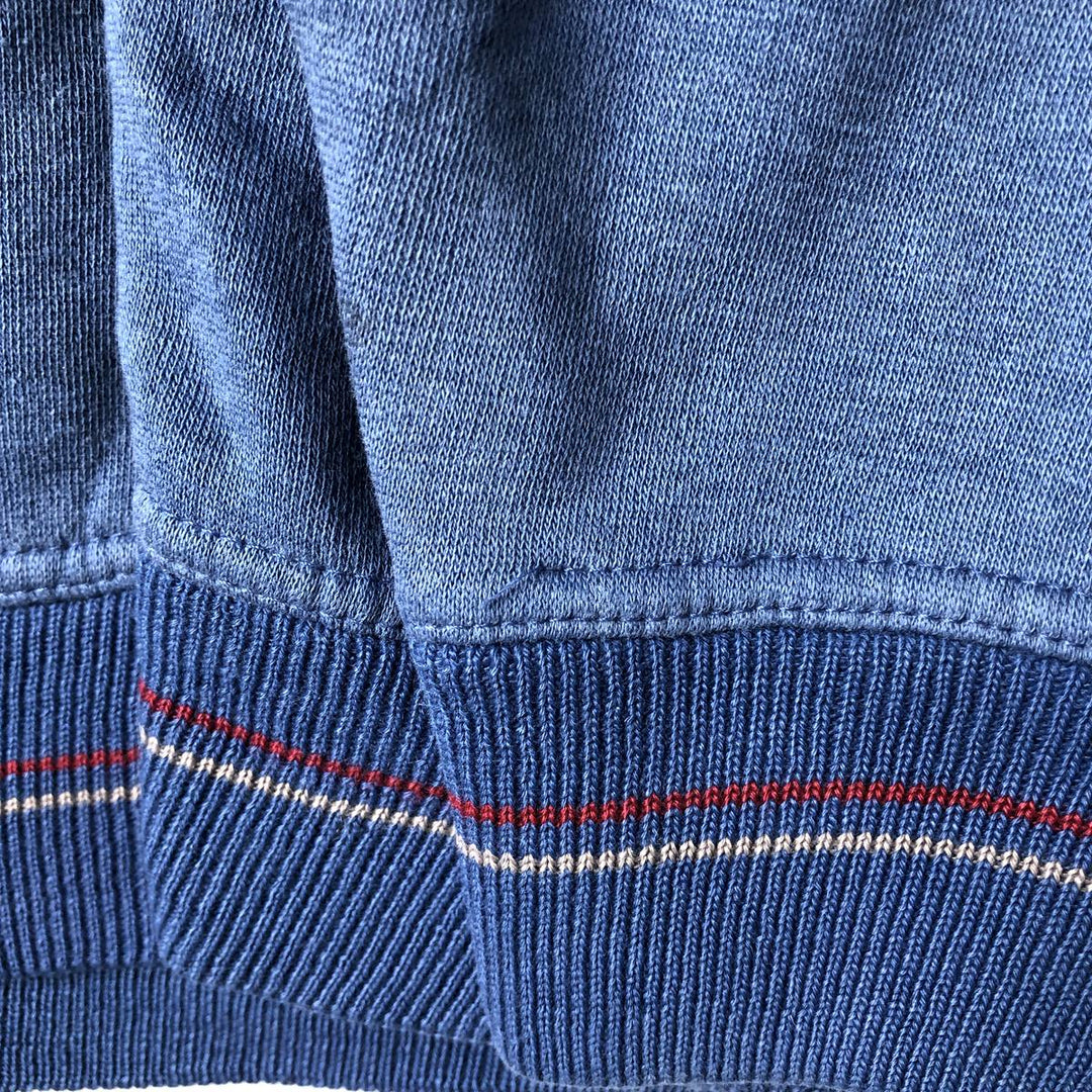 TIMBERJACK sweatshirt, men's size L acrylic blue type Vintage Second Hand
