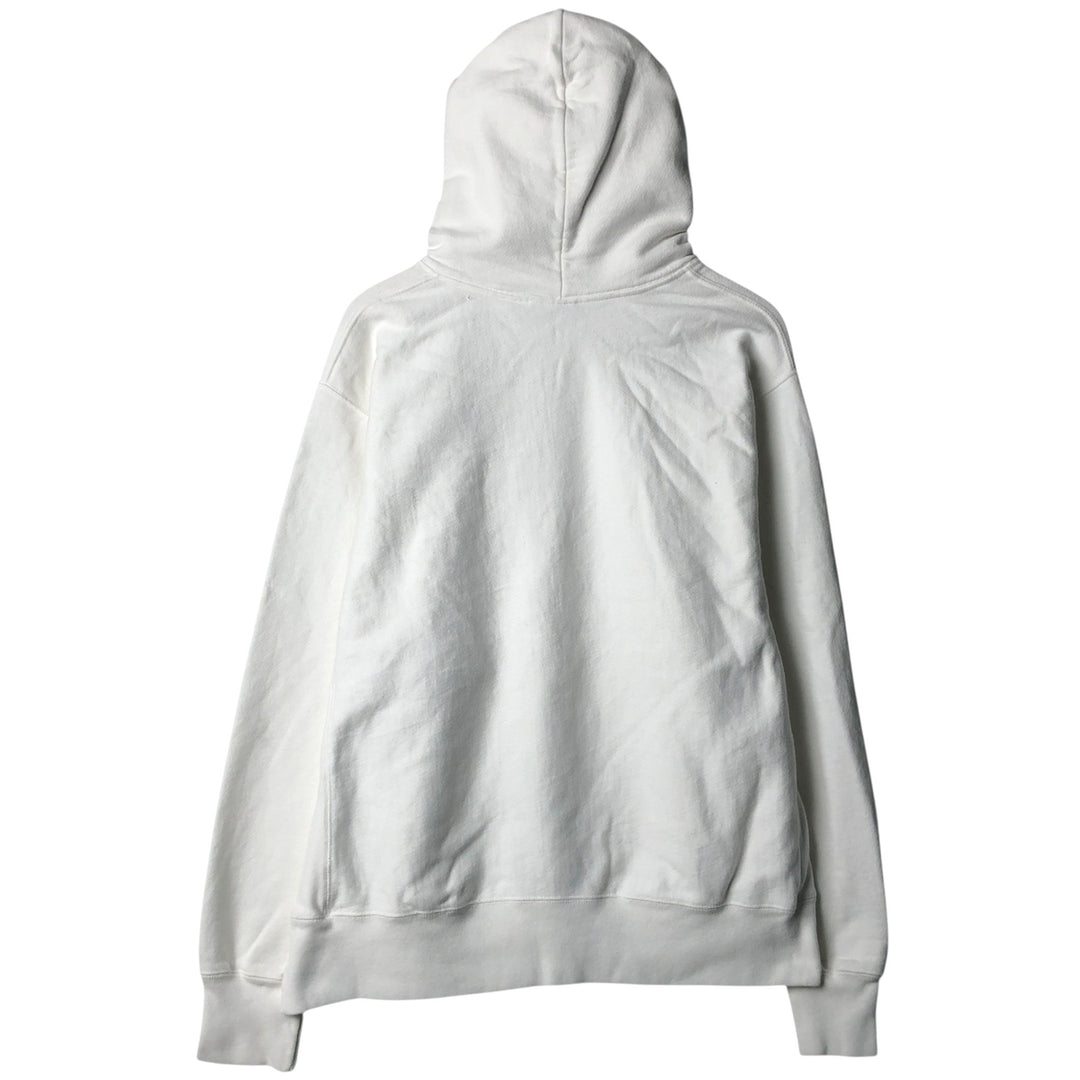 Champion REVERSE WEAVE Reverse Weave Sweat Pullover Hoodie Men's L size cotton white type Vintage Second Hand