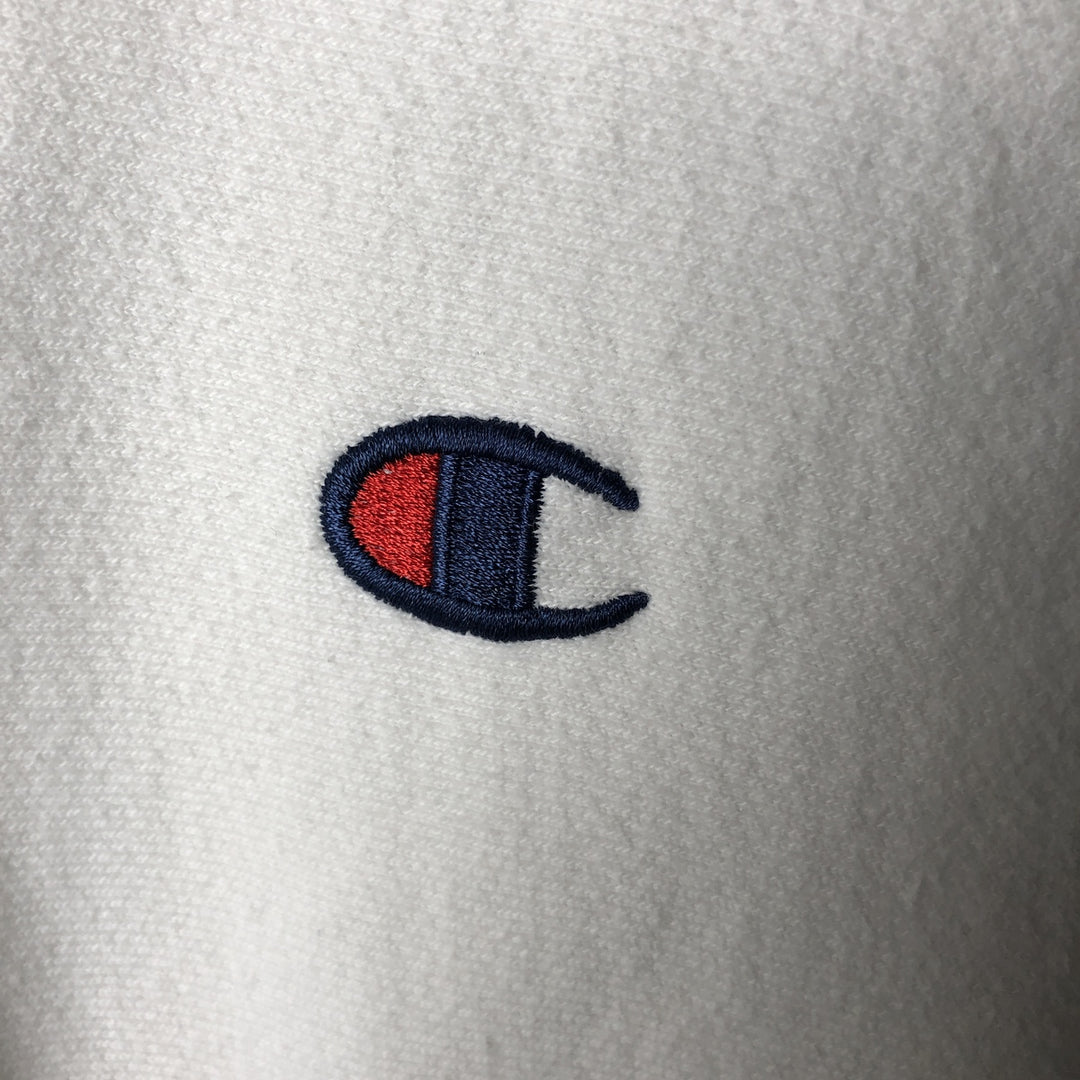 Champion REVERSE WEAVE Reverse Weave Sweat Pullover Hoodie Men's L size cotton white type Vintage Second Hand