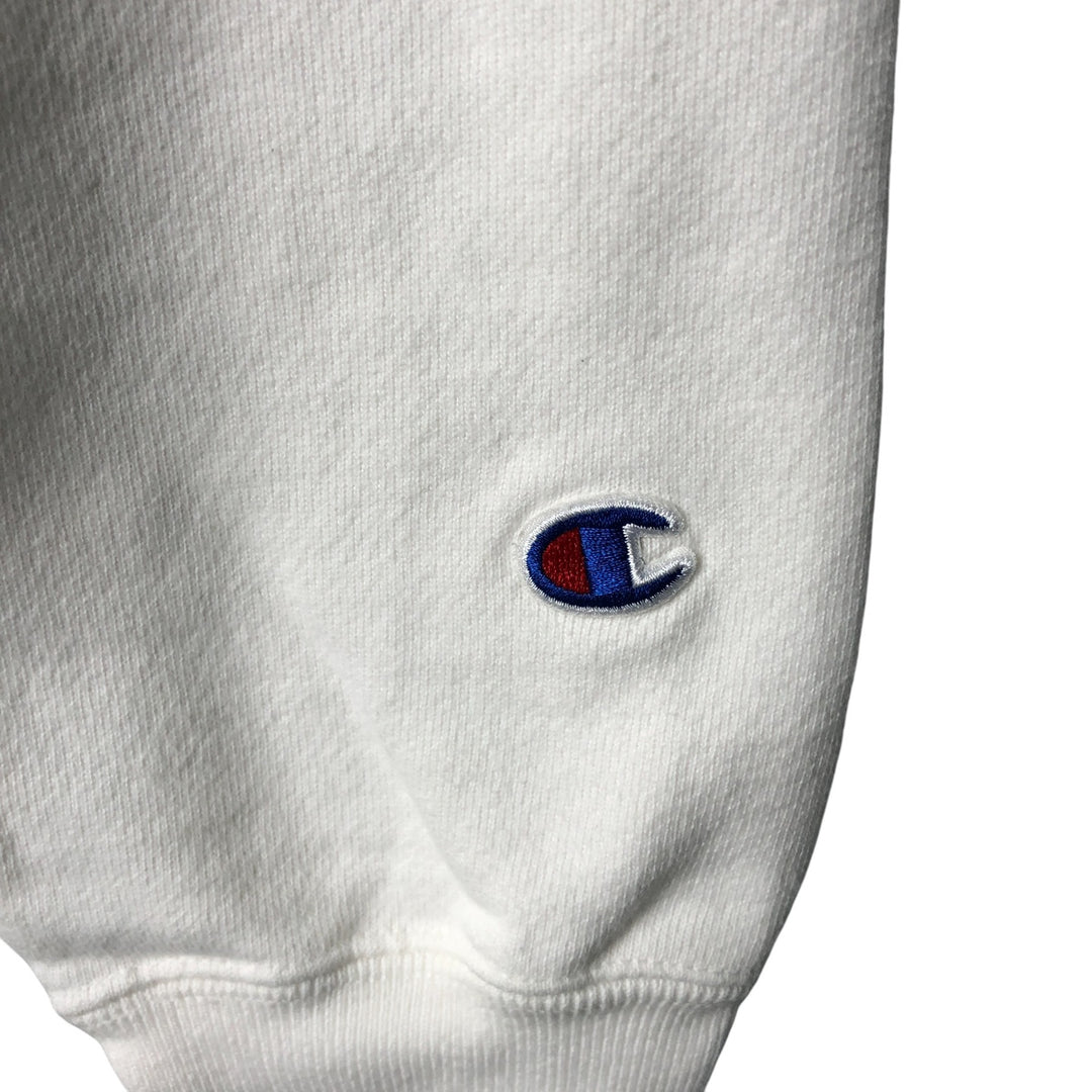 Champion REVERSE WEAVE Reverse Weave Sweat Pullover Hoodie Men's L size cotton white type Vintage Second Hand