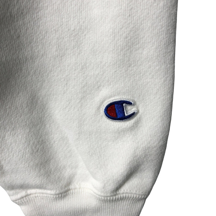 Champion REVERSE WEAVE Reverse Weave Sweat Pullover Hoodie Men's L size cotton white type Vintage Second Hand