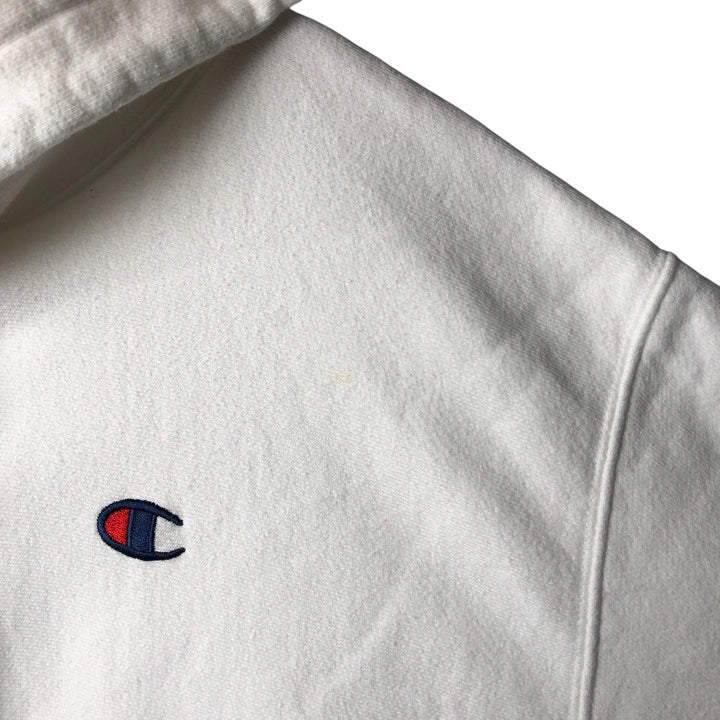 Champion REVERSE WEAVE Reverse Weave Sweat Pullover Hoodie Men's L size cotton white type Vintage Second Hand
