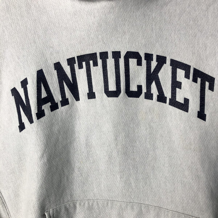 2000'S Champion REVERSE WEAVE Reverse Weave College Sweatshirt Pullover Hoodie, Men's Size L cotton gray type Vintage Second Hand