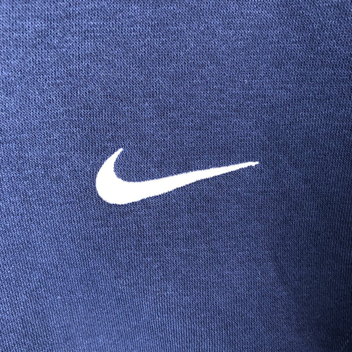 Nike Sweat Pullover Hoodie Men's XL Size cotton navy blue type Vintage Second Hand