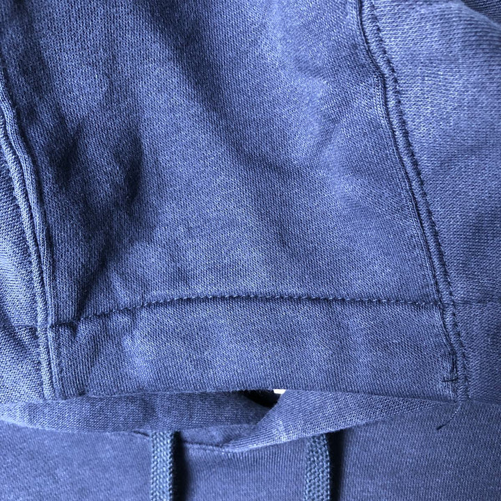 Nike Sweat Pullover Hoodie Men's XL Size cotton navy blue type Vintage Second Hand
