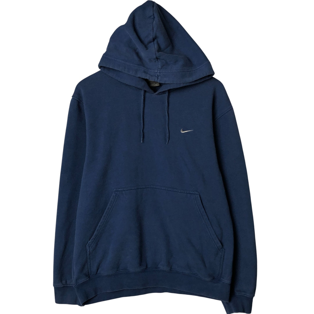 00'S Nike Sweat Pullover Hoodie Men's M Size cotton blue type Vintage Second Hand