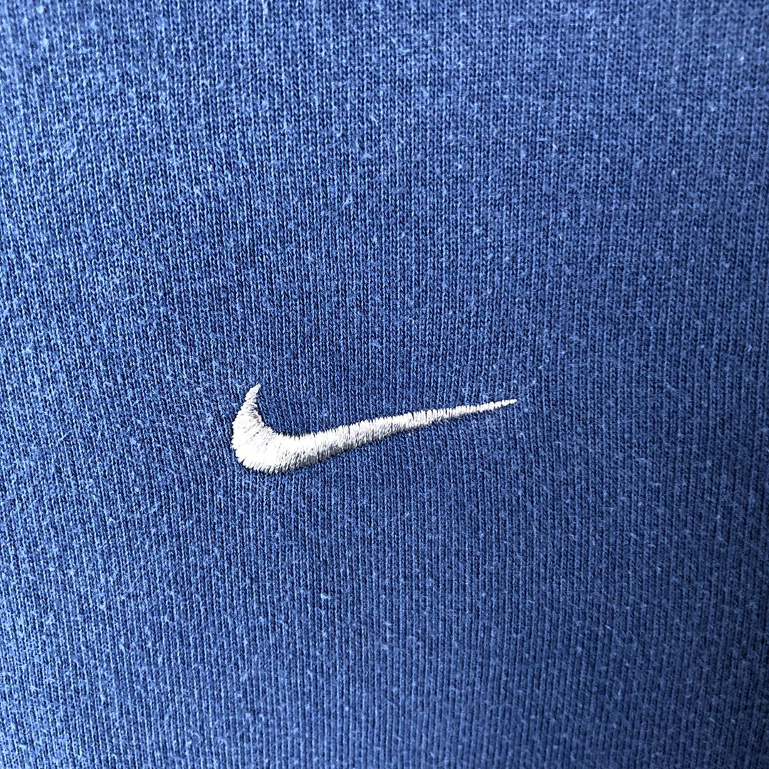 00'S Nike Sweat Pullover Hoodie Men's M Size cotton blue type Vintage Second Hand