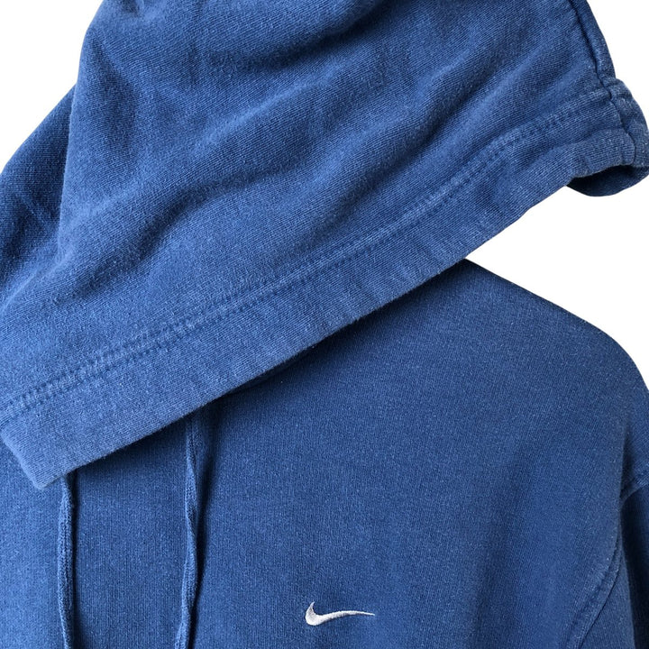 00'S Nike Sweat Pullover Hoodie Men's M Size cotton blue type Vintage Second Hand