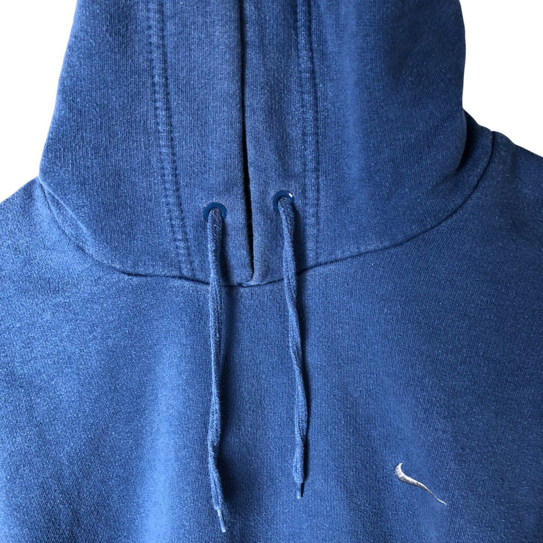 00'S Nike Sweat Pullover Hoodie Men's M Size cotton blue type Vintage Second Hand