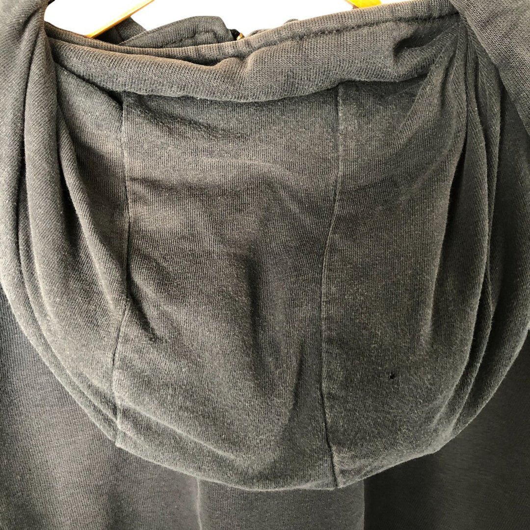 Carhartt ORIGINAL FIT sweatshirt half zip hoodie, men's size L cotton Charcoal Vintage Second Hand
