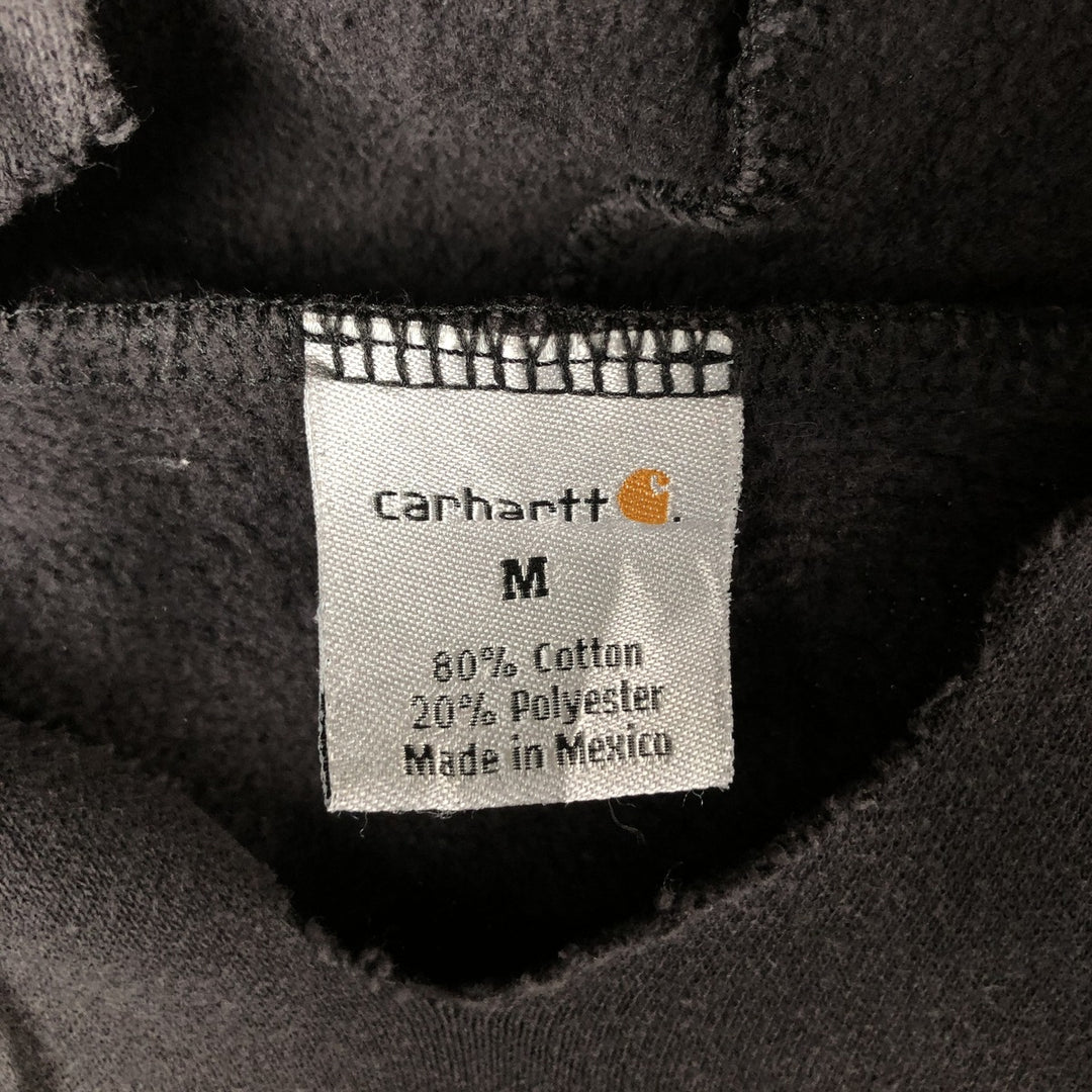Carhartt Cut-Off Sweat Pullover Hoodie, Men's Size M cotton black type Vintage Second Hand